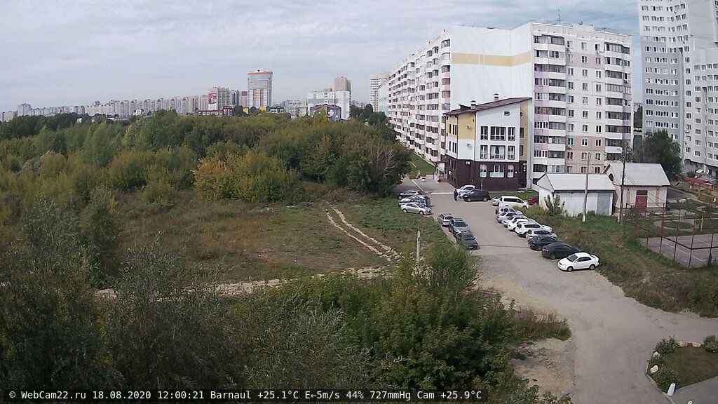 Кадр с камеры 18 августа 2020 года