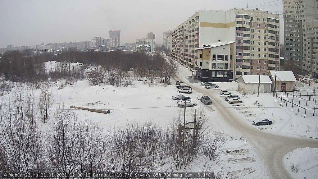 Кадр с камеры 21 января 2021 года