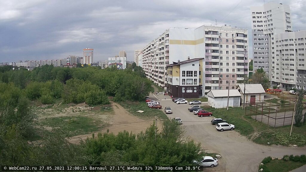 Кадр с камеры 27 мая 2021 года
