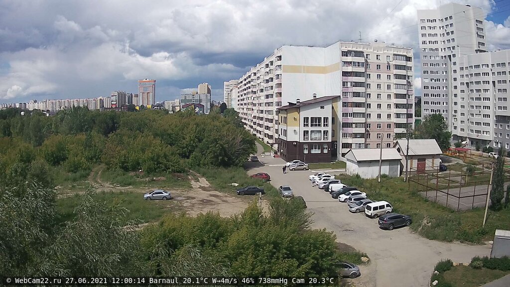 Кадр с камеры 27 июня 2021 года