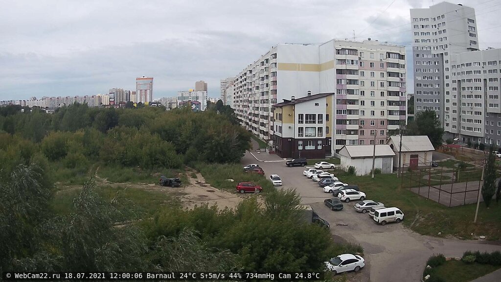 Кадр с камеры 18 июля 2021 года