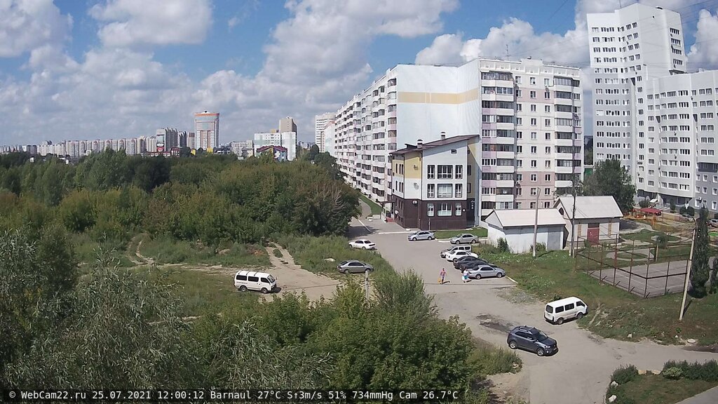 Кадр с камеры 25 июля 2021 года