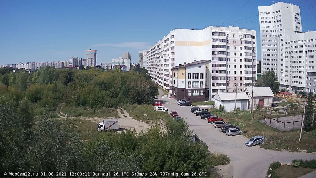 Кадр с камеры 1 августа 2021 года