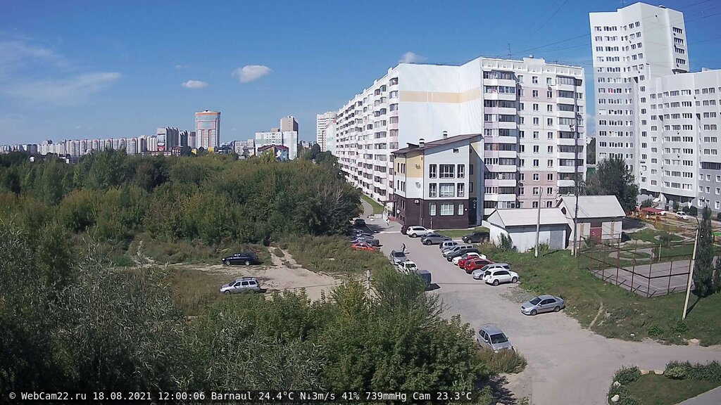 Кадр с камеры 18 августа 2021 года