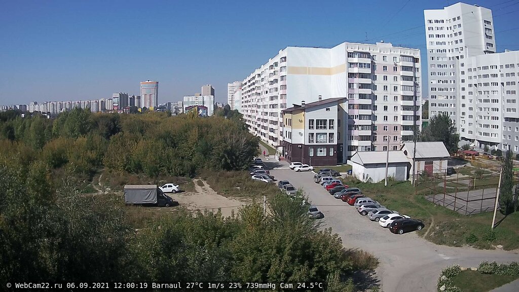 Кадр с камеры 6 сентября 2021 года