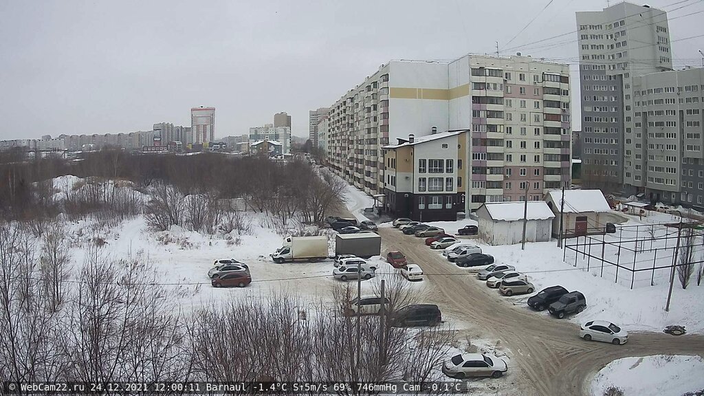 Кадр с камеры 24 декабря 2021 года