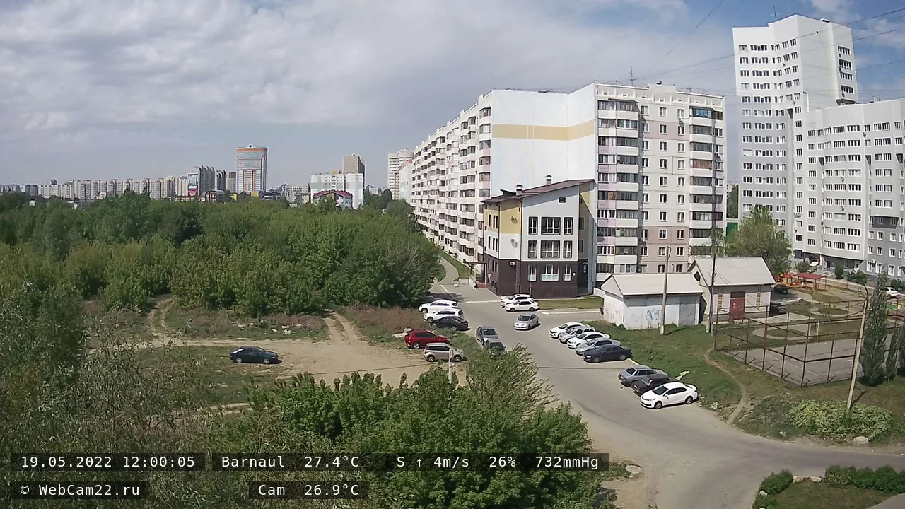 Кадр с камеры 19 мая 2022 года