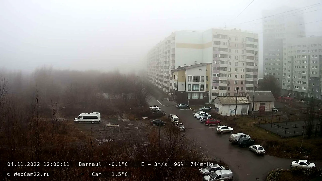 Кадр с камеры 4 ноября 2022 года