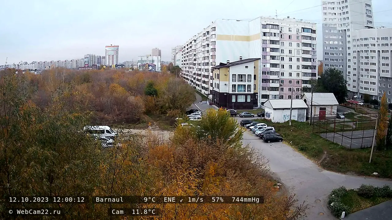 Кадр с камеры 12 октября 2023 года