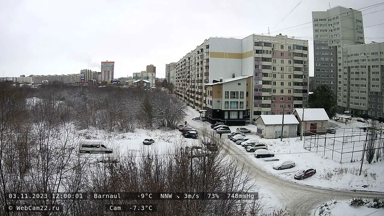 Кадр с камеры 3 ноября 2023 года