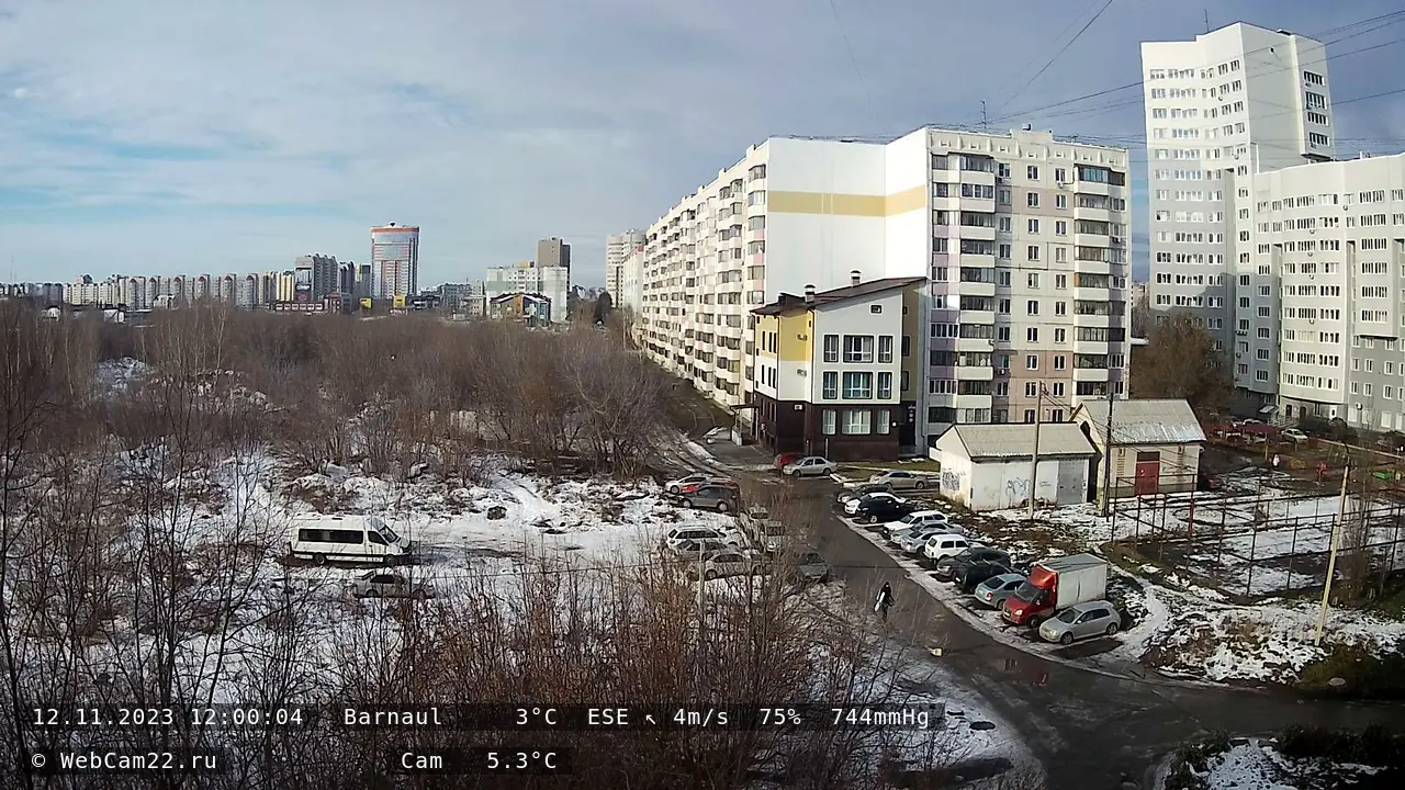 Кадр с камеры 12 ноября 2023 года