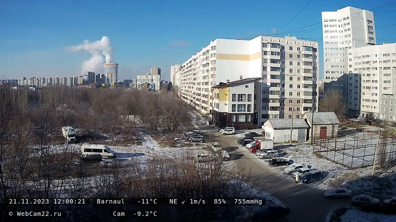 Кадр с камеры 21 ноября 2023 года