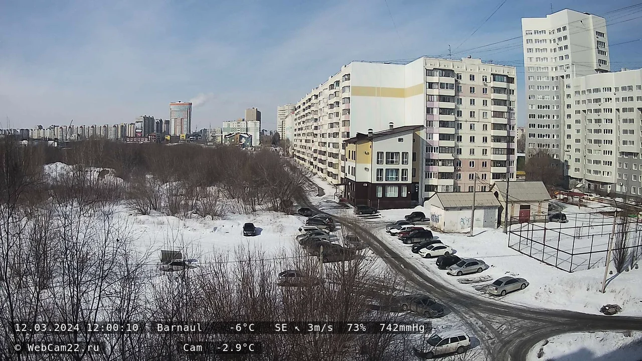Кадр с камеры 12 марта 2024 года