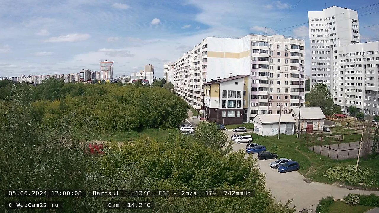 Кадр с камеры 5 июня 2024 года