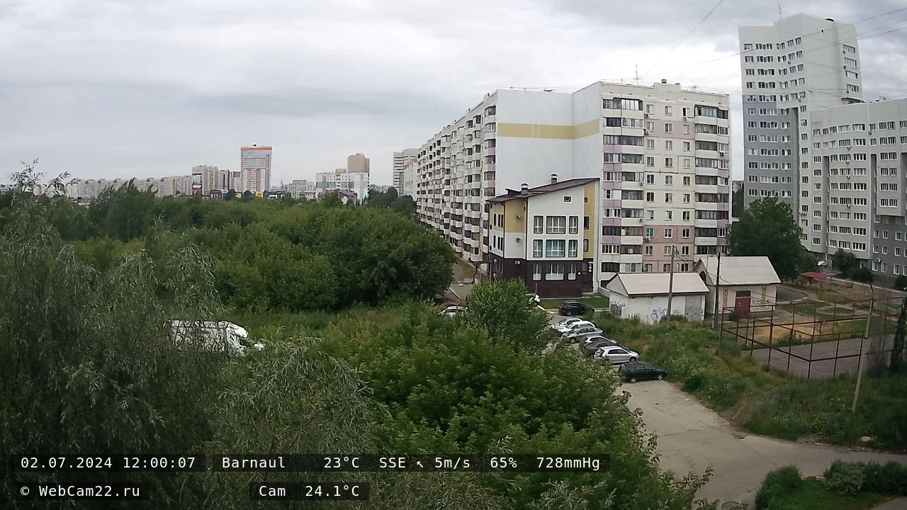 Кадр с камеры 2 июля 2024 года