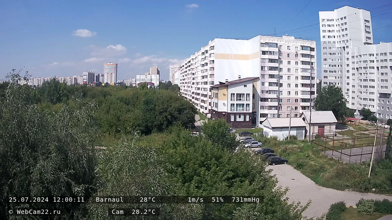 Кадр с камеры 25 июля 2024 года