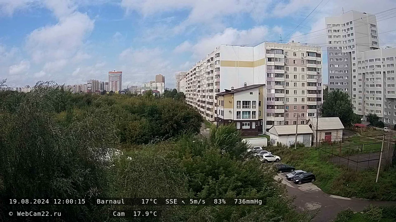 Кадр с камеры 19 августа 2024 года