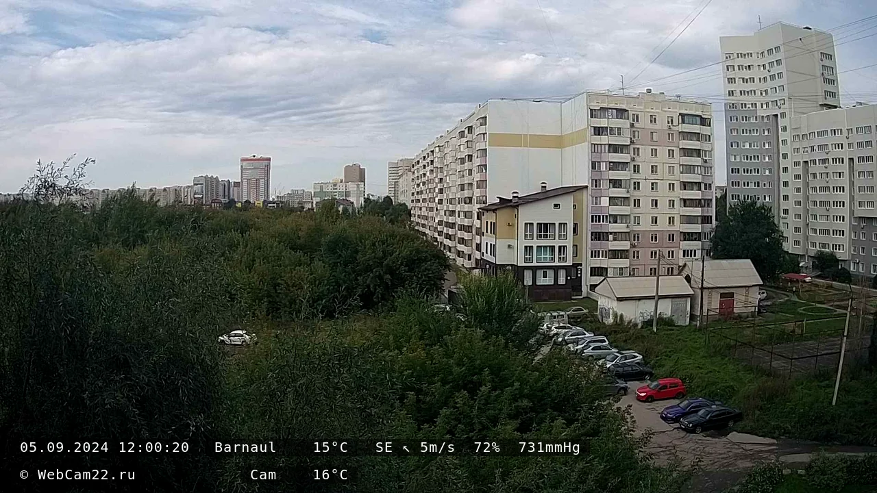 Кадр с камеры 5 сентября 2024 года