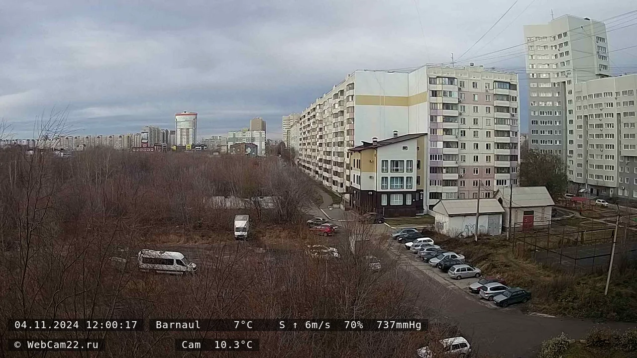 Кадр с камеры 4 ноября 2024 года