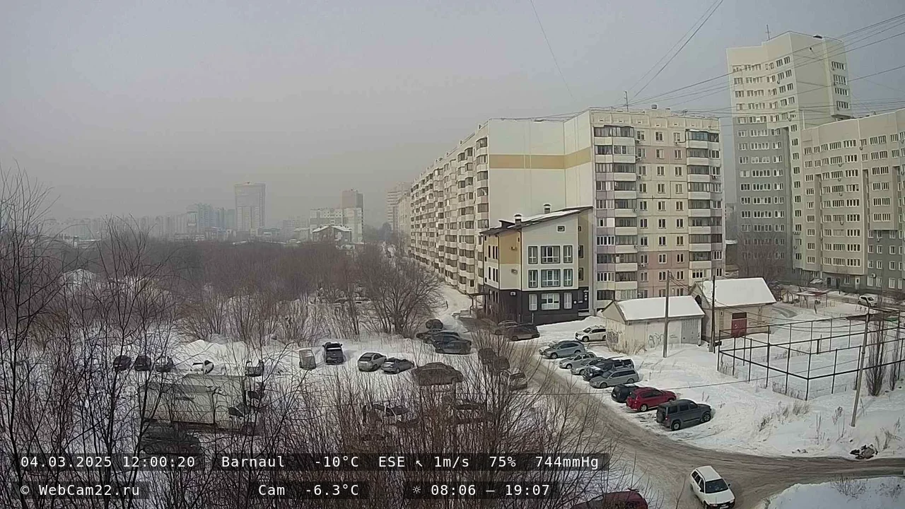 Кадр с камеры 4 марта 2025 года