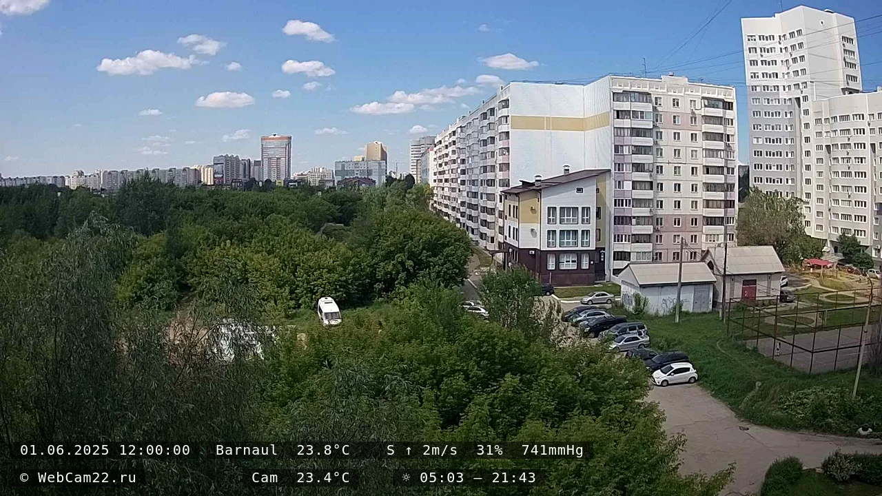 Кадр с камеры 1 июня 2025 года