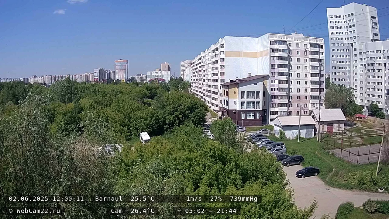 Кадр с камеры 2 июня 2025 года