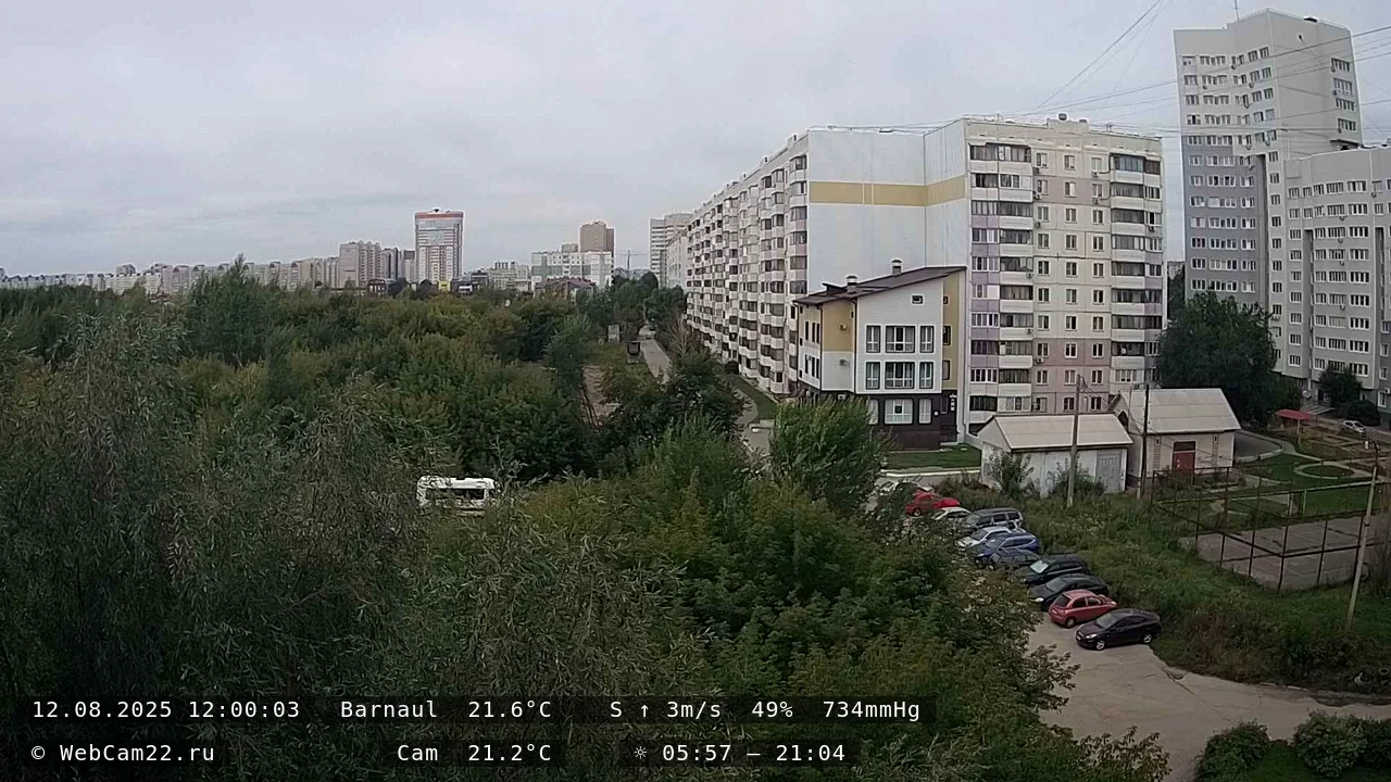 Кадр с камеры 12 августа 2025 года