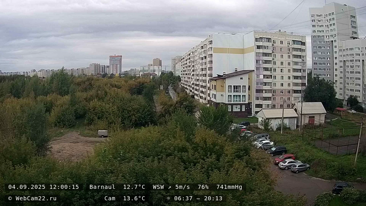 Кадр с камеры 4 сентября 2025 года