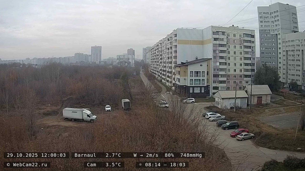 Кадр с камеры 29 октября 2025 года