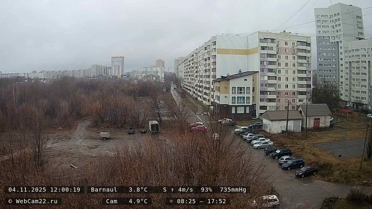 Кадр с камеры 4 ноября 2025 года